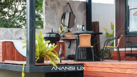 Fotografia imobiliária | Cabanas Liberty Setor Lago Sul em Caldas Novas