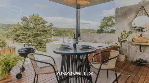 Fotografia imobiliária | Cabanas Liberty Setor Lago Sul em Caldas Novas